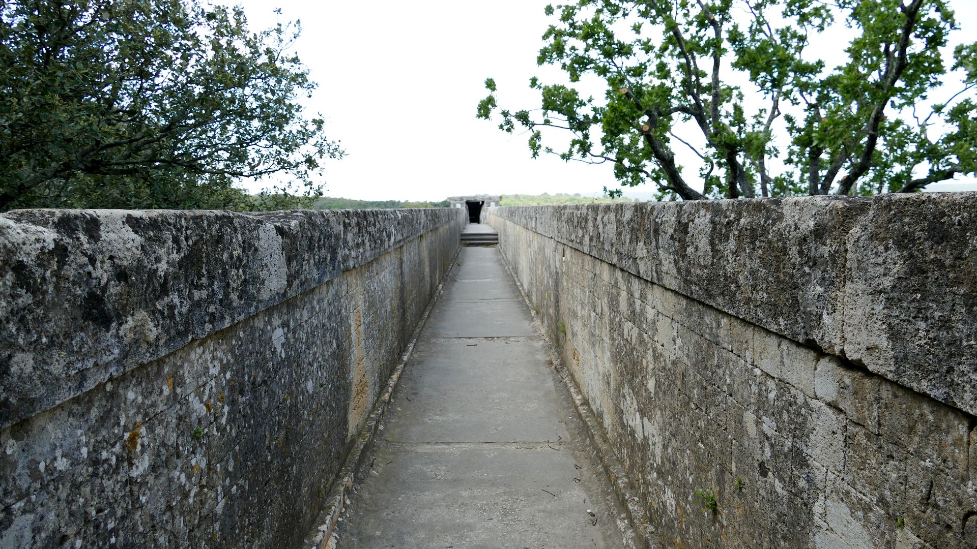 Pont du Gard - oberste Ebene